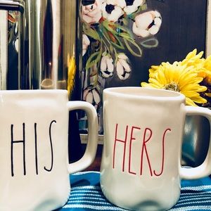 Rae Dunn, “HIS” “HERS” Mug